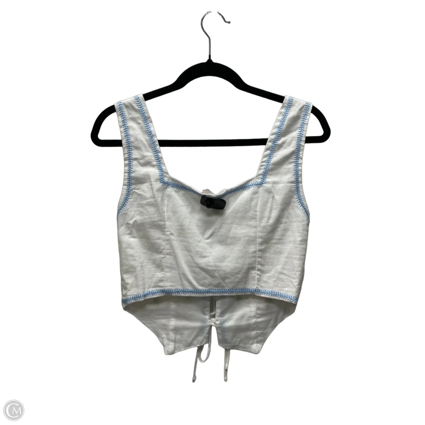 Top Sleeveless By Olivaceous In Floral Print, Size: M
