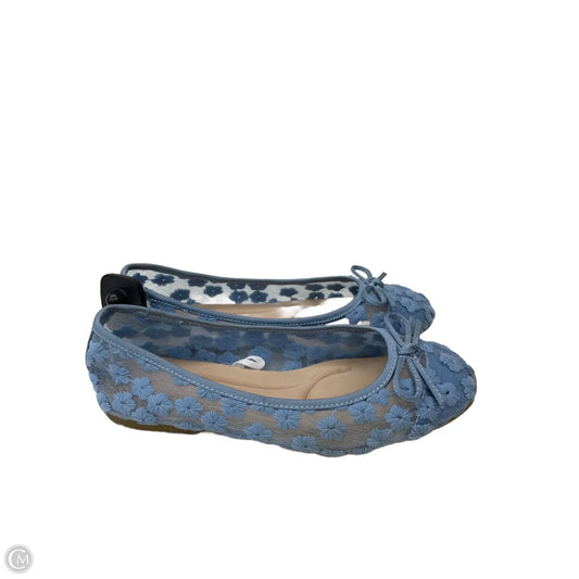 Shoes Flats By Jelly Pop In Blue, Size: 6.5