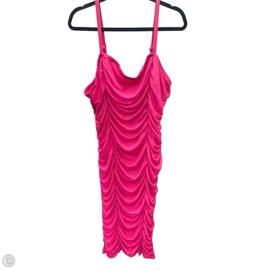 Dress Party Midi By Torrid In Pink, Size: 3x