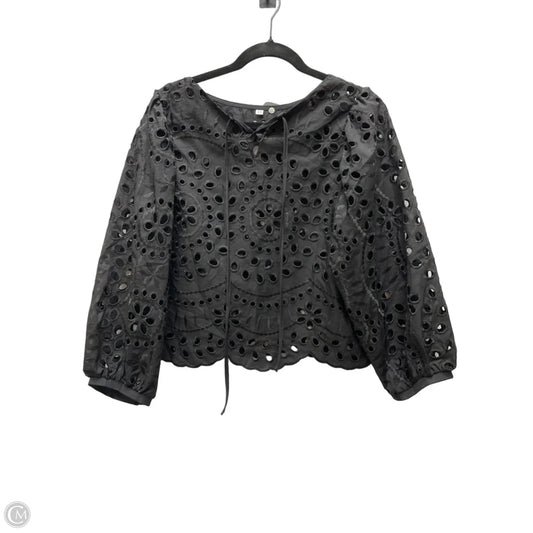 Top Long Sleeve By Clothes Mentor In Black, Size: Xs