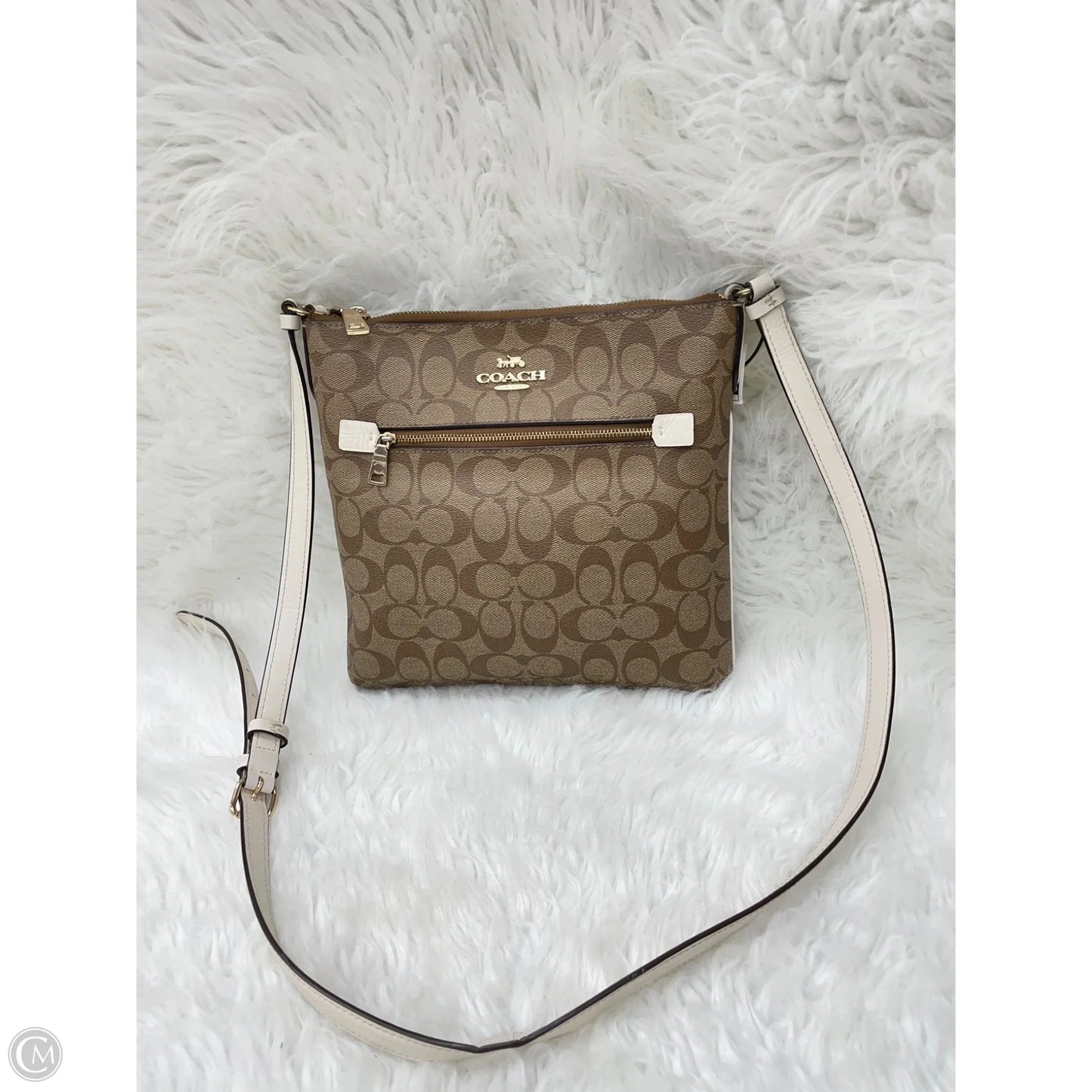 Crossbody Designer By Coach, Size: Medium