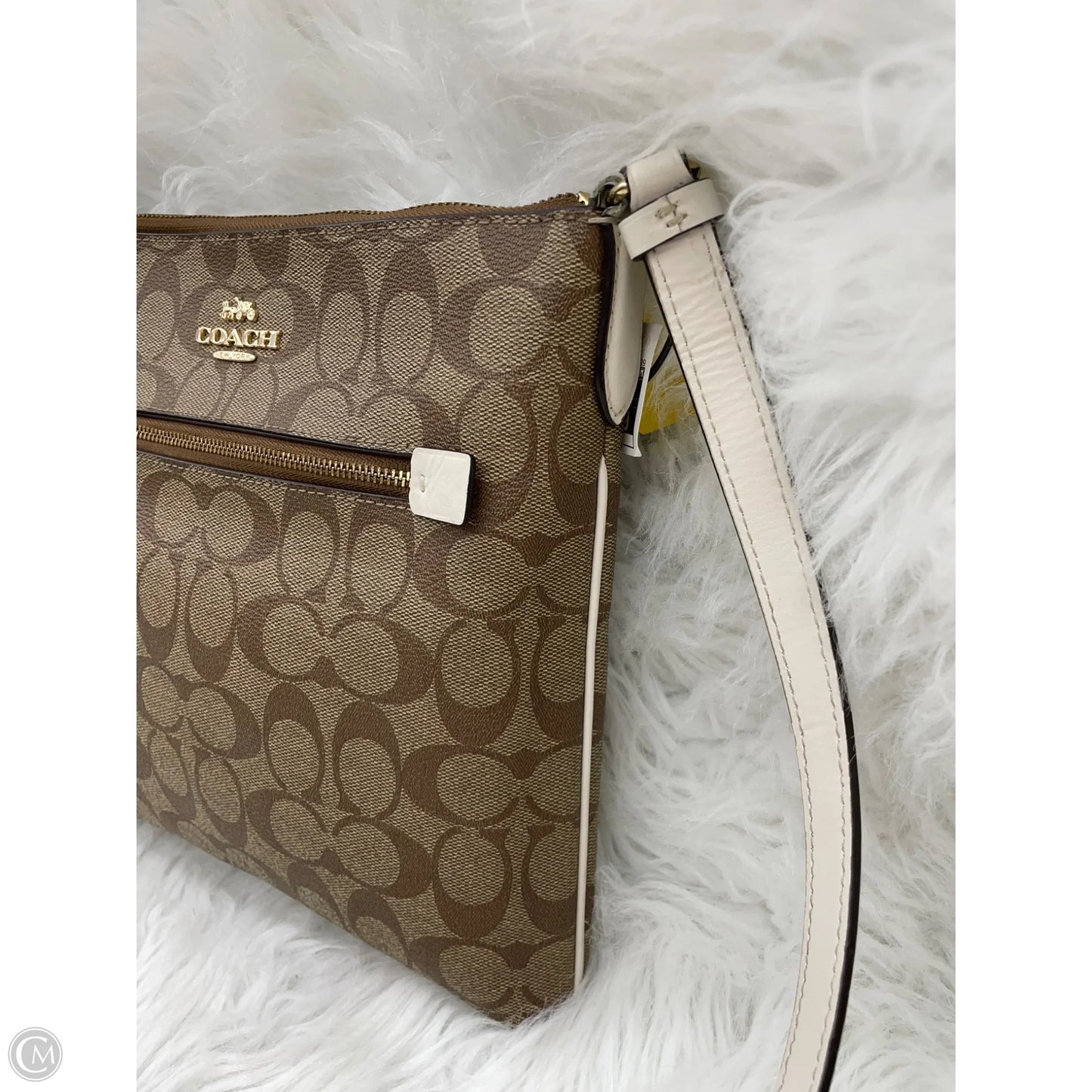 Crossbody Designer By Coach, Size: Medium