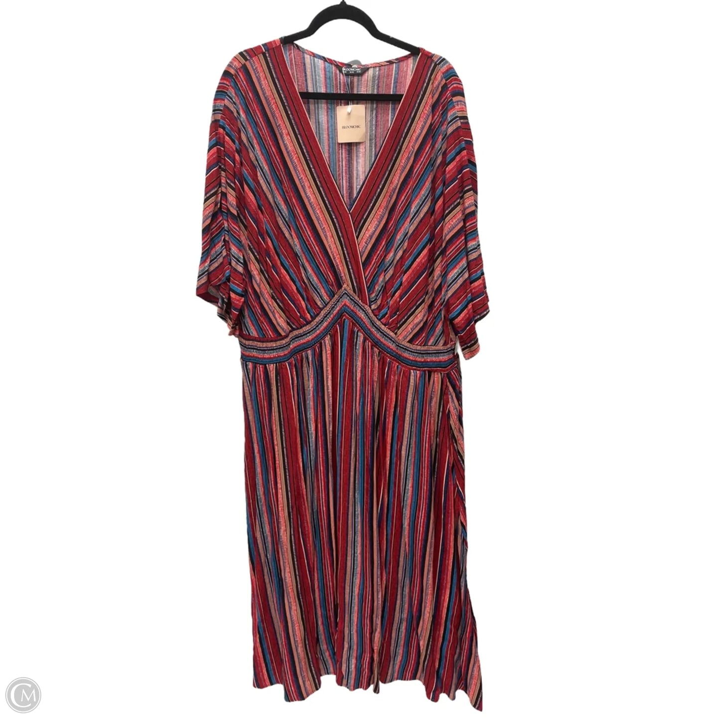Dress Casual Maxi By Bloomchic In Striped Pattern, Size: 4x