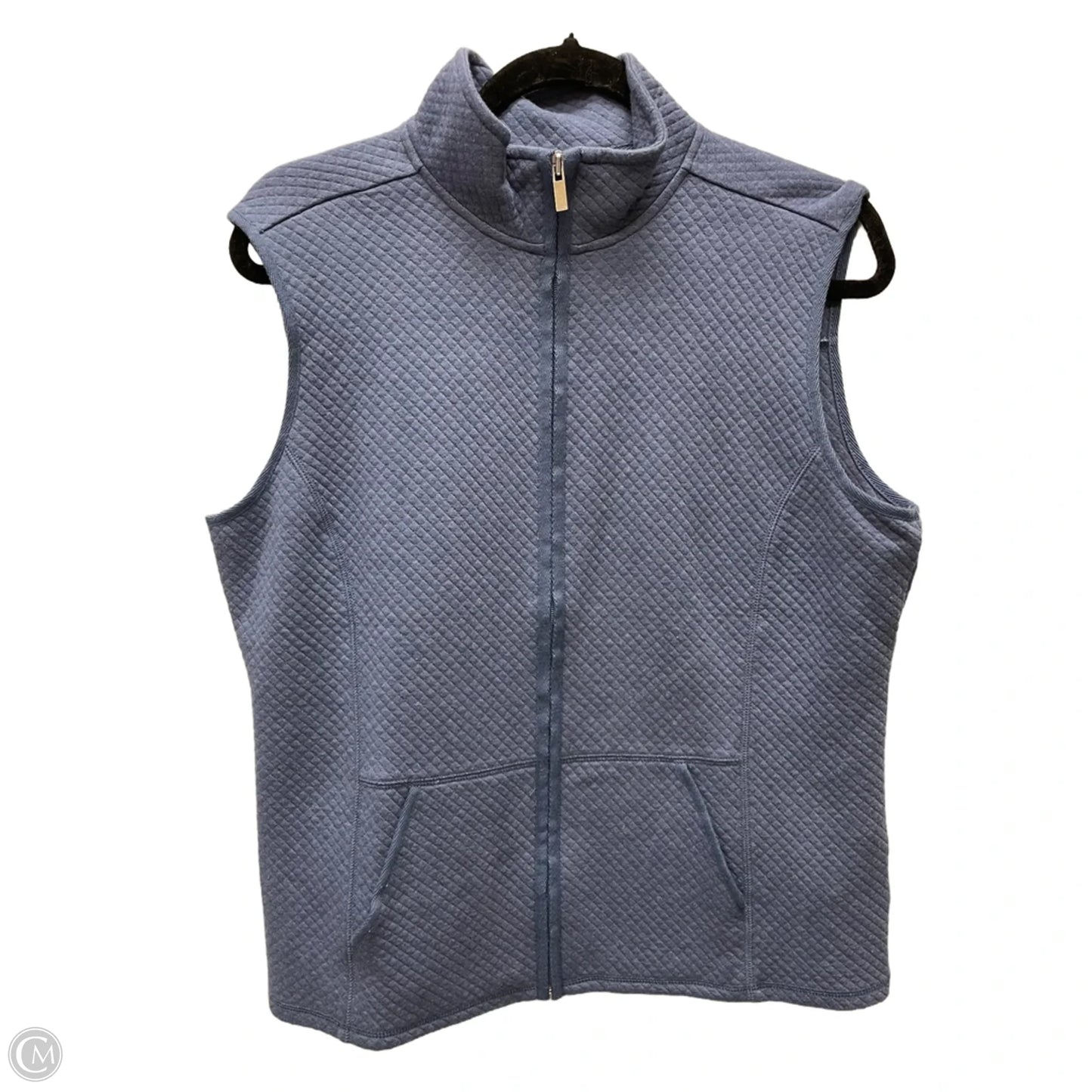 Vest Other By Karen Scott In Blue, Size: M