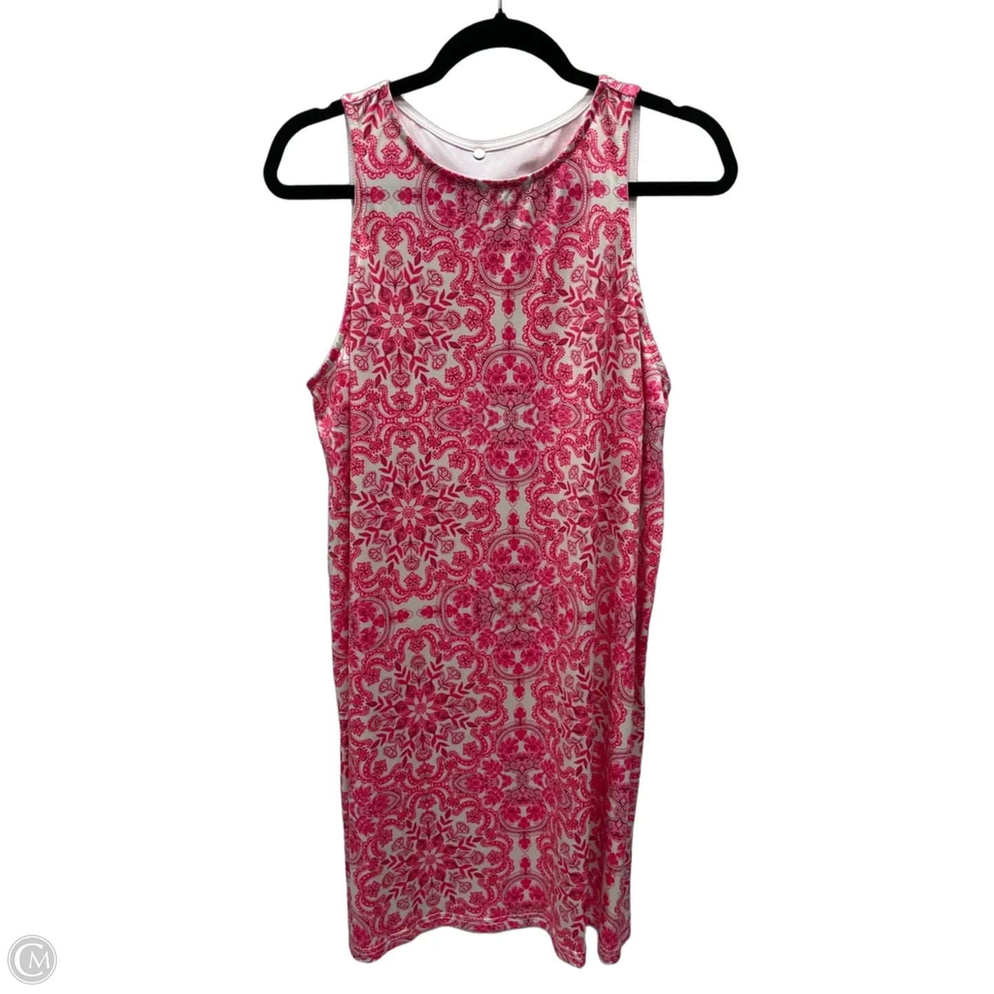 Dress Casual Short By Clothes Mentor In Floral Print, Size: L
