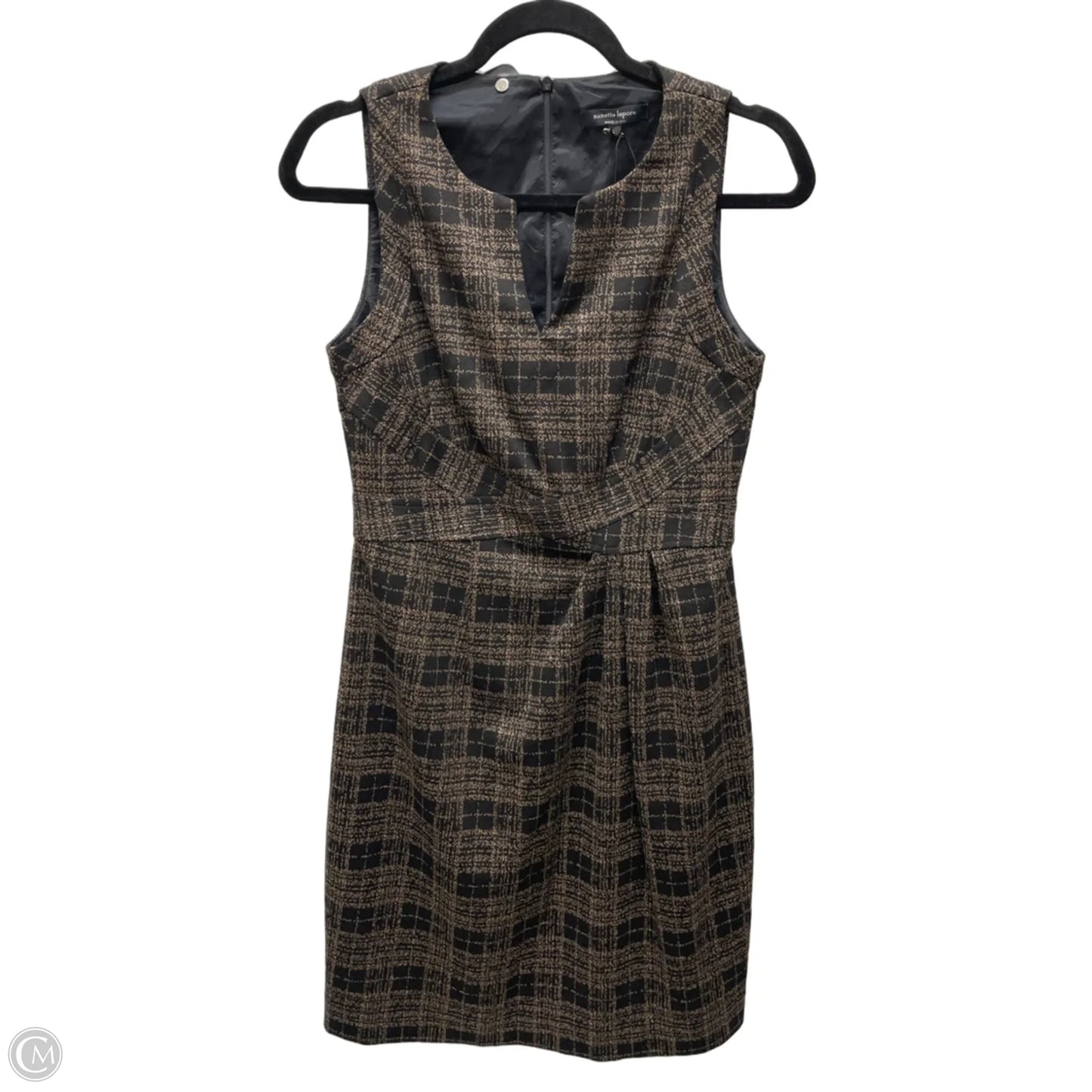 Dress Casual Short By Nanette Lepore In Black & Brown, Size: S