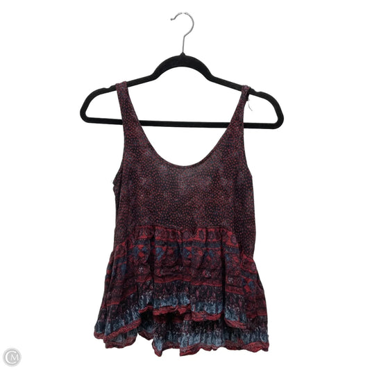 Top Sleeveless By Ecote In Multi-colored, Size: Xs
