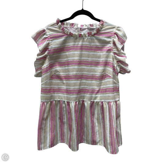 Top Sleeveless By Chicsoul In Multi-colored, Size: 1x