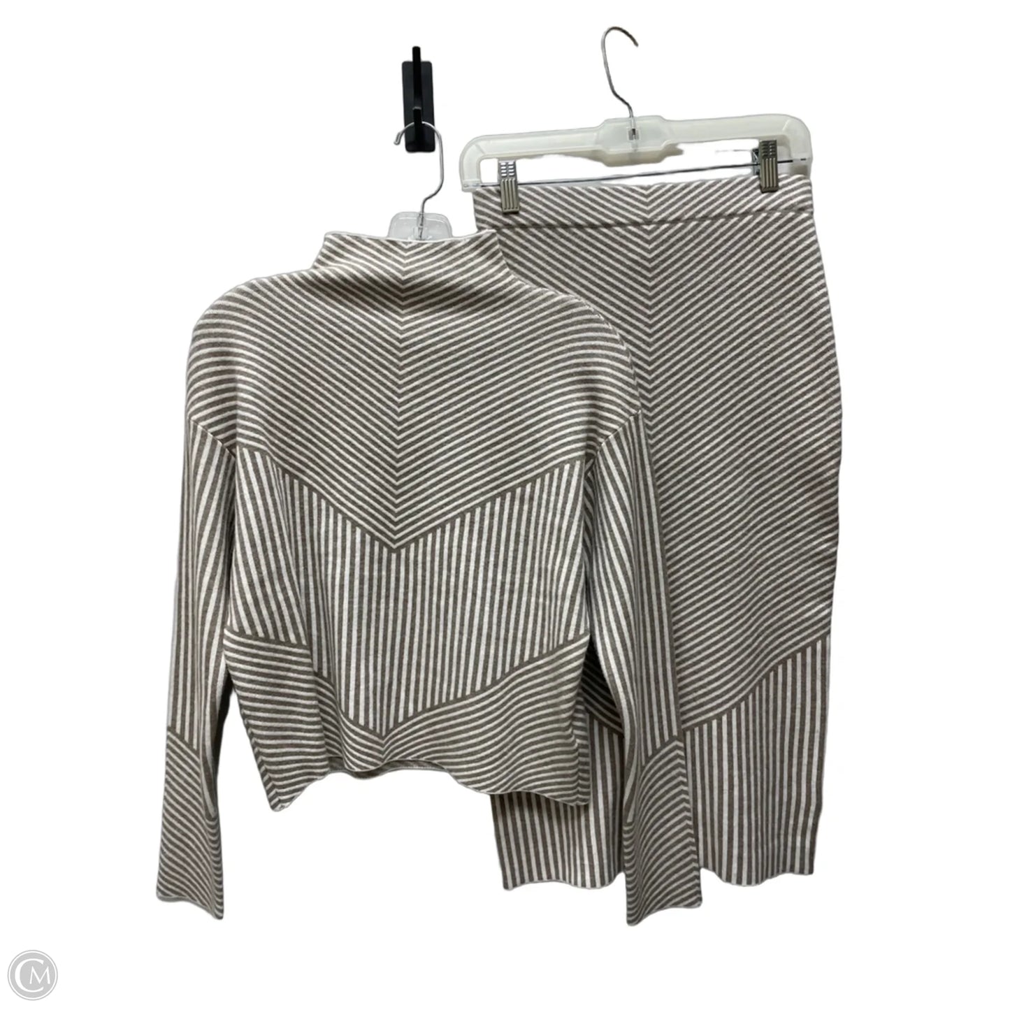 Skirt Set 2pc By Rachel Zoe In Striped Pattern, Size: Xs