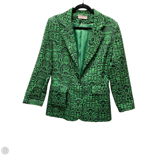 Blazer By Cmc In Snakeskin Print, Size: M