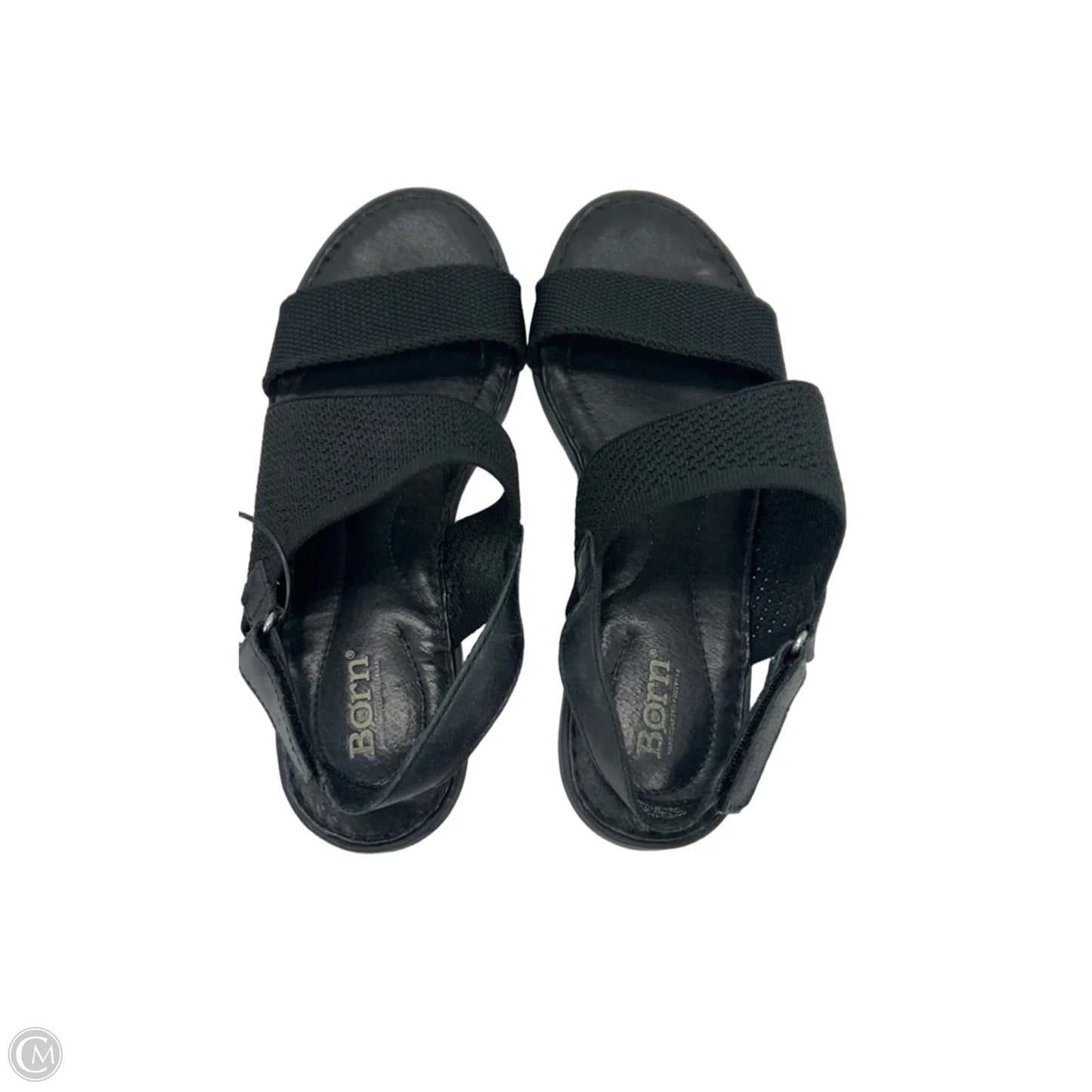 Sandals Flats By Born In Black, Size: 10