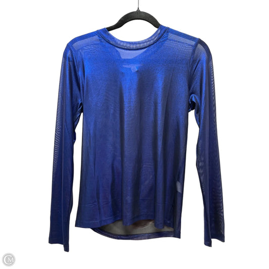 Top Long Sleeve By Porridge In Blue, Size: S