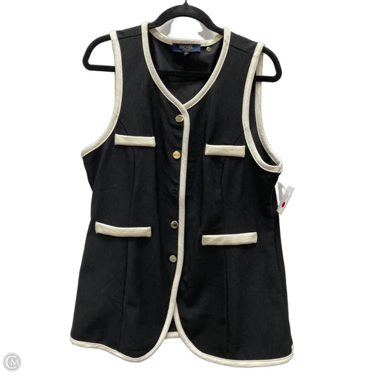 Vest Other By Rachel Roy In Black & White, Size: Xl