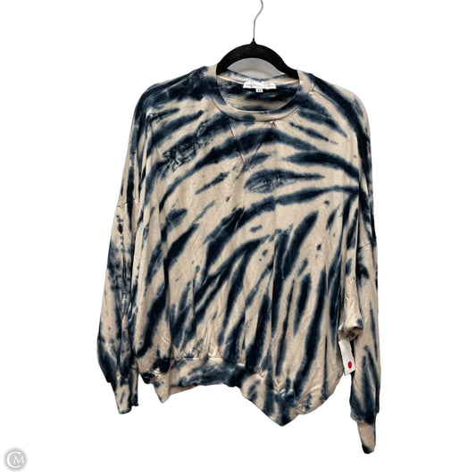 Top Long Sleeve By Young Fabulous & Broke In Tie Dye Print, Size: Xs