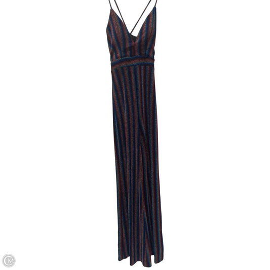 Jumpsuit By Fashion Nova In Striped Pattern, Size: S