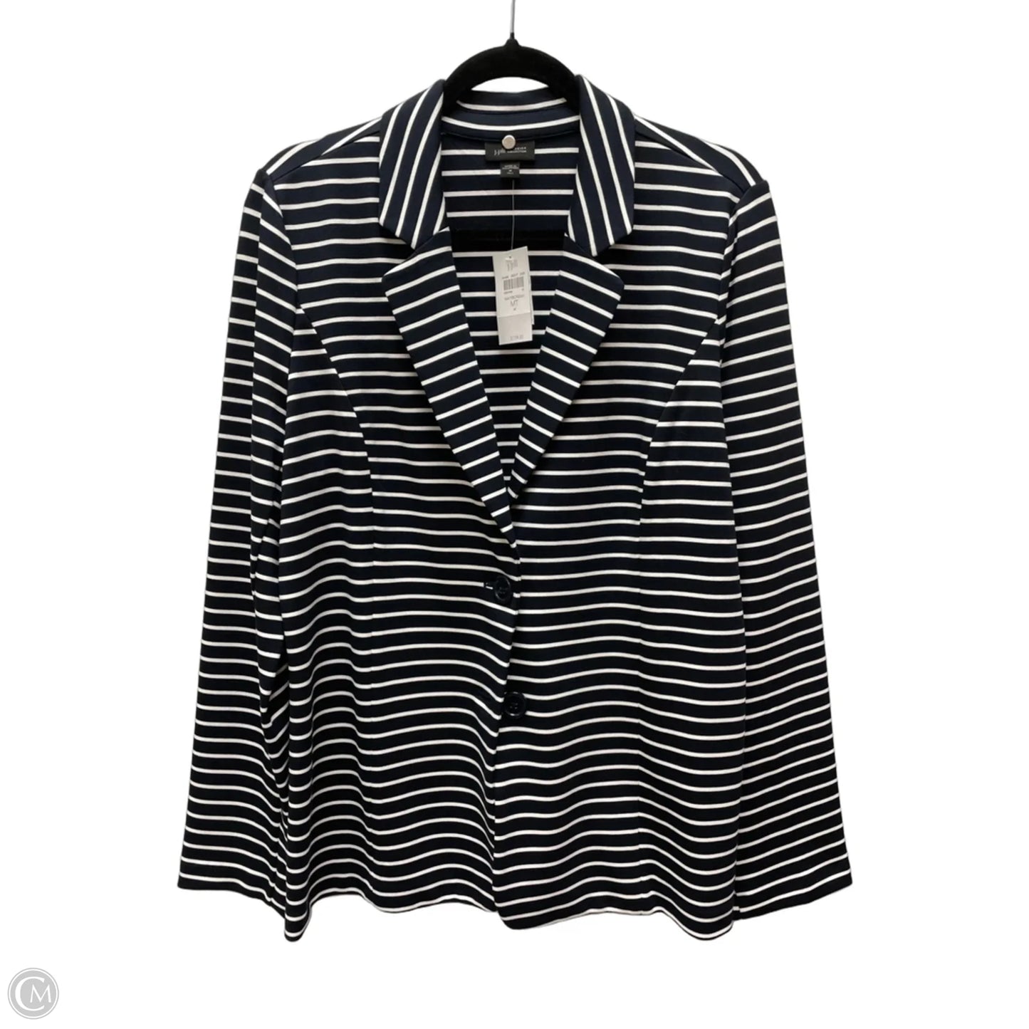 Blazer By J. Jill In Striped Pattern, Size: M