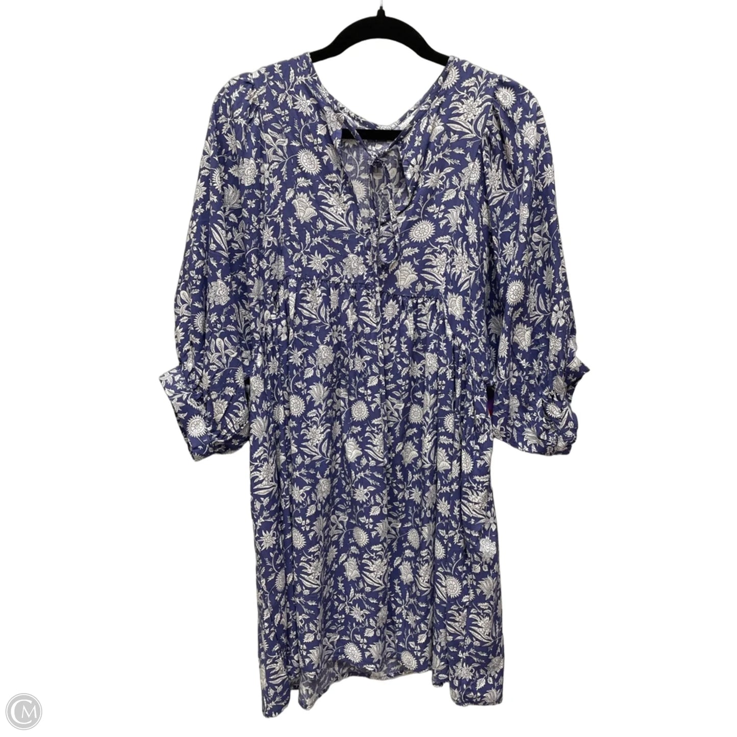 Dress Casual Short By Clothes Mentor In Floral Print, Size: L