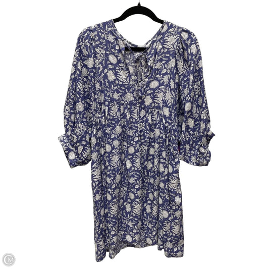 Dress Casual Short By Clothes Mentor In Floral Print, Size: L