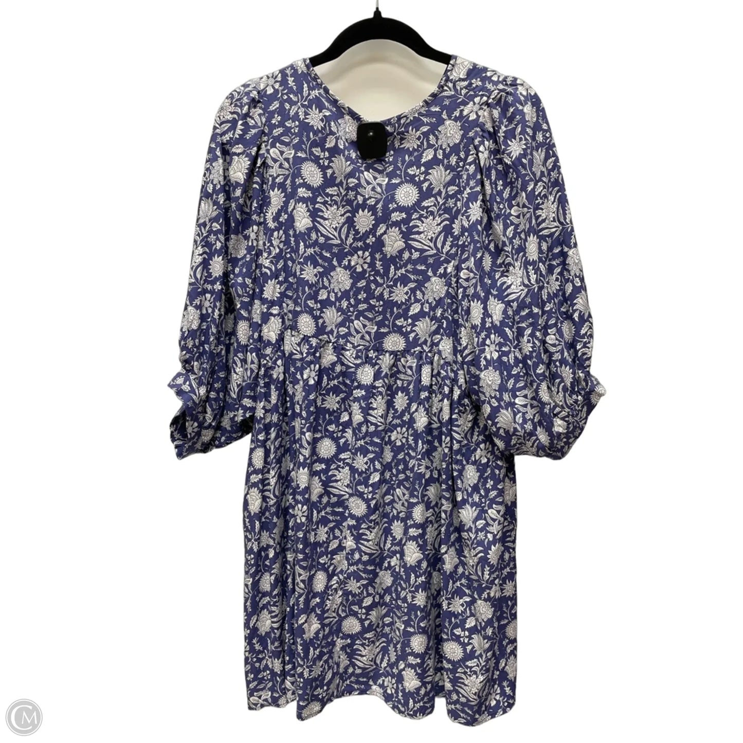 Dress Casual Short By Clothes Mentor In Floral Print, Size: L