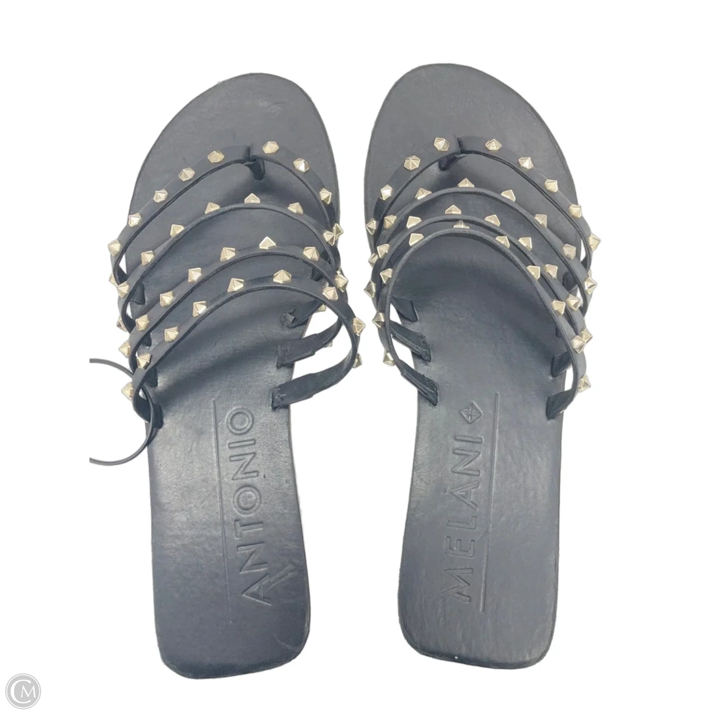 Sandals Flats By Antonio In Black, Size: 10