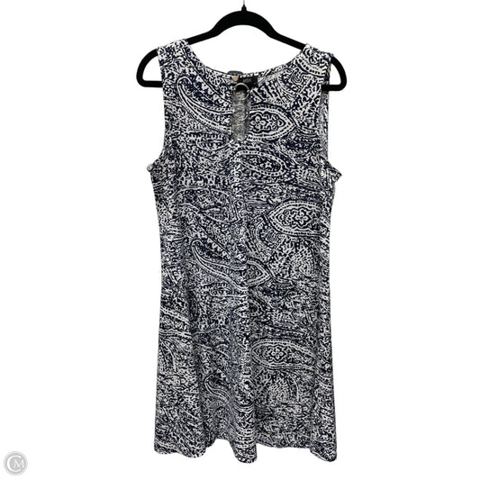Dress Casual Short By Msk In Floral Print, Size: L