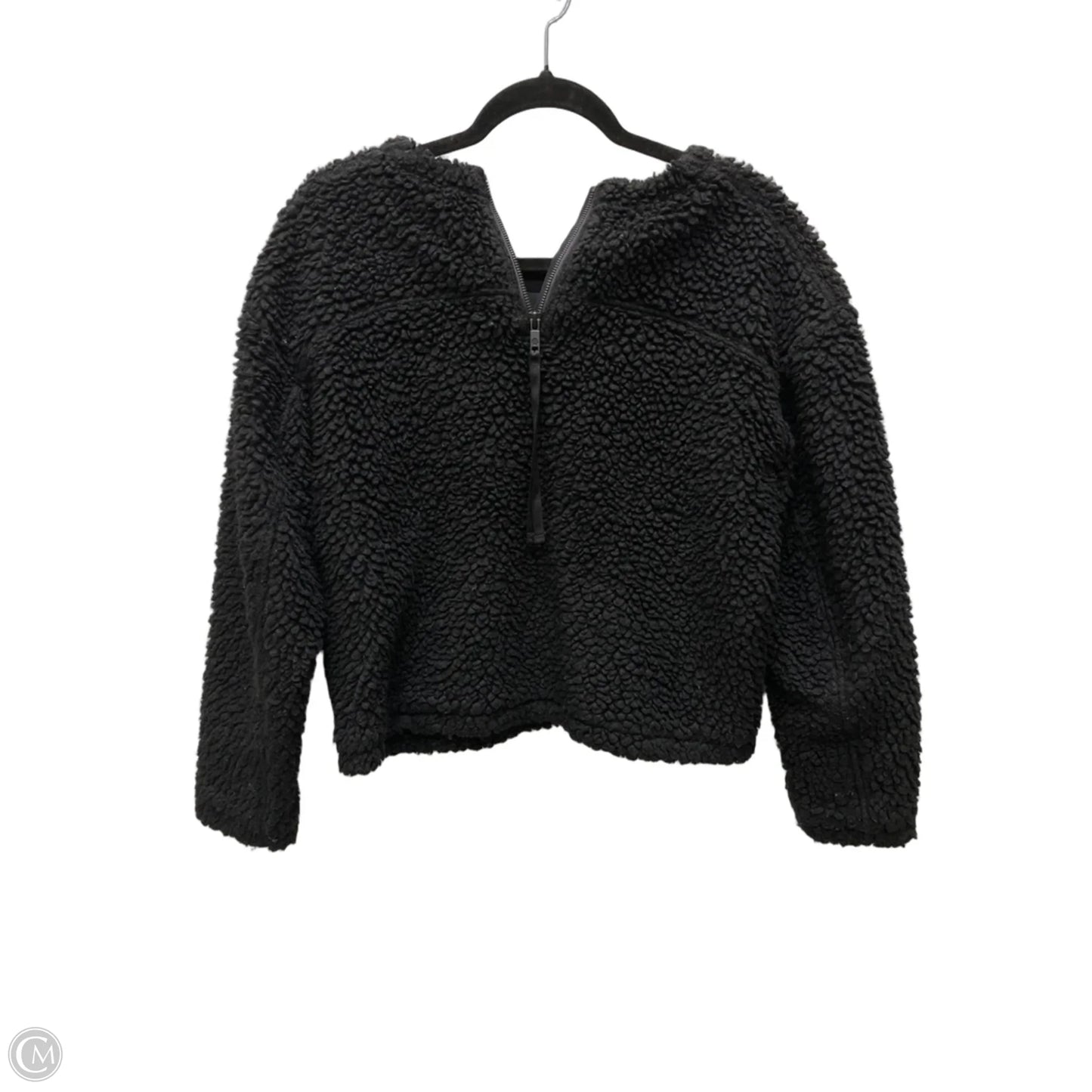 Jacket Faux Fur & Sherpa By Lululemon In Black, Size: S