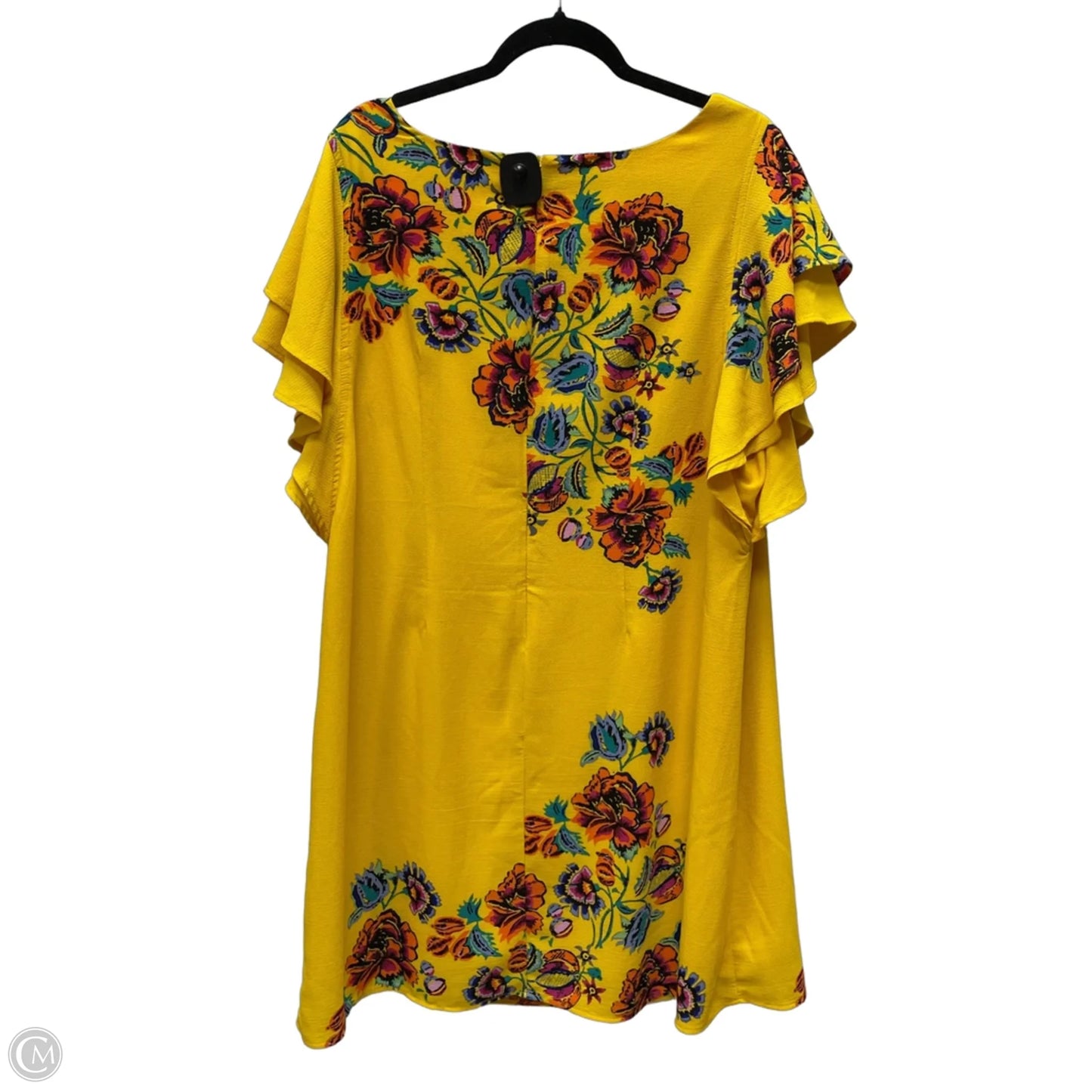Dress Casual Short By Cato In Floral Print, Size: Xl