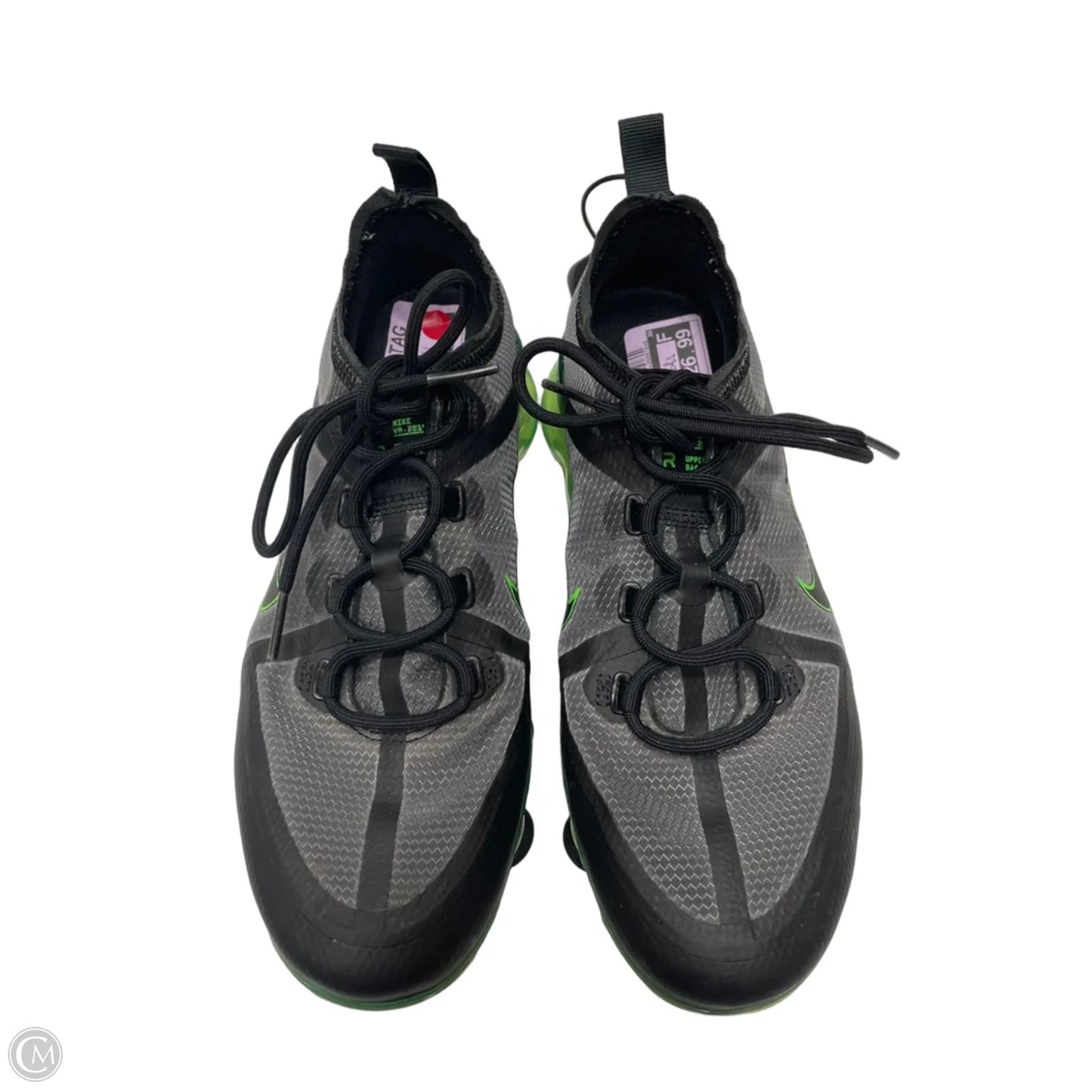 Shoes Athletic By Nike In Green & Grey, Size: 8.5