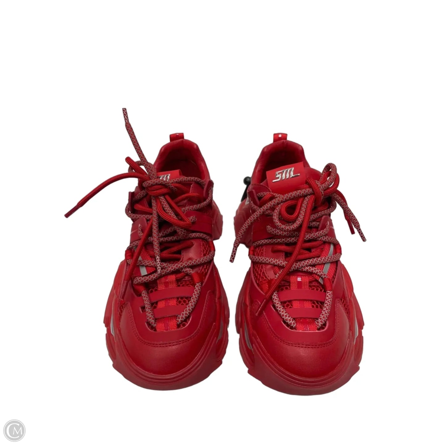 Shoes Sneakers Platform By Steve Madden In Red, Size: 8.5