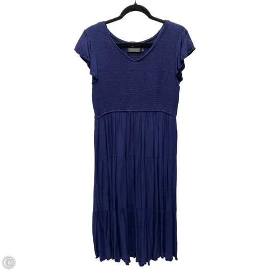 Dress Casual Midi By Merokeety In Navy, Size: Xl