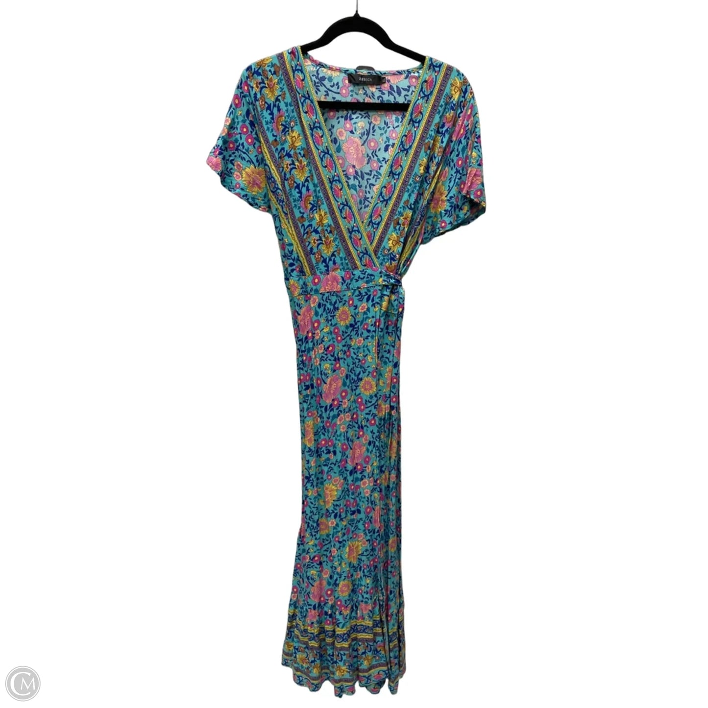 Dress Casual Maxi By Zesica In Floral Print, Size: Xl