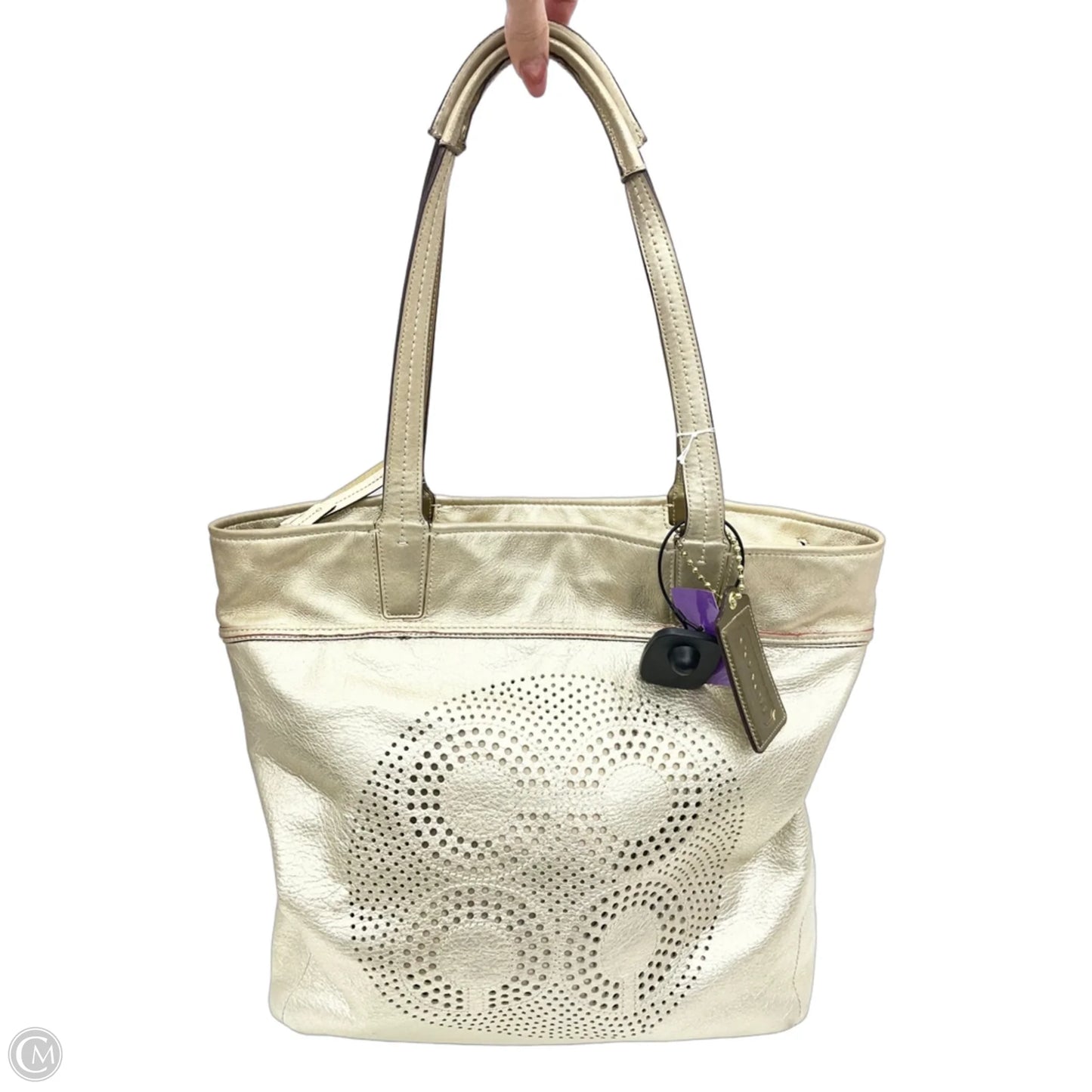 Handbag Designer By Coach, Size: Medium