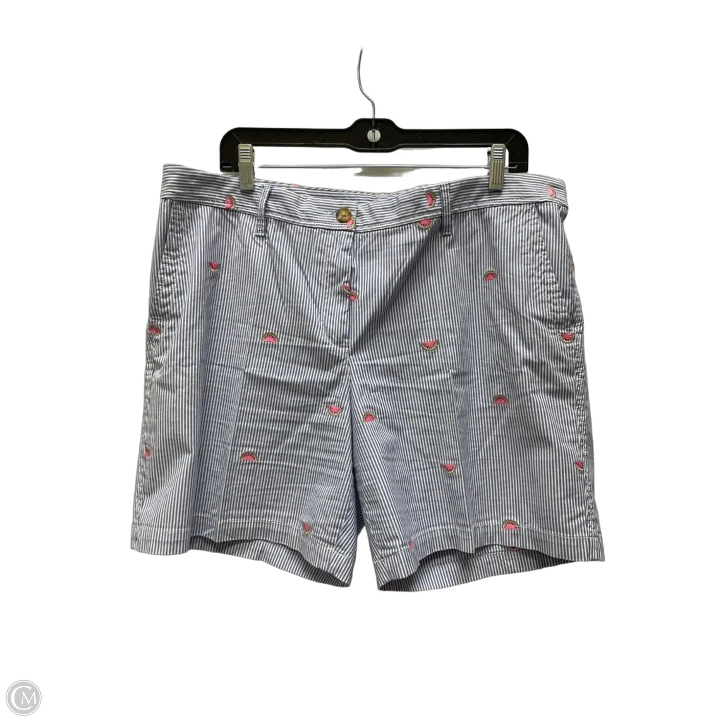 Shorts By Talbots In Striped Pattern, Size: 14