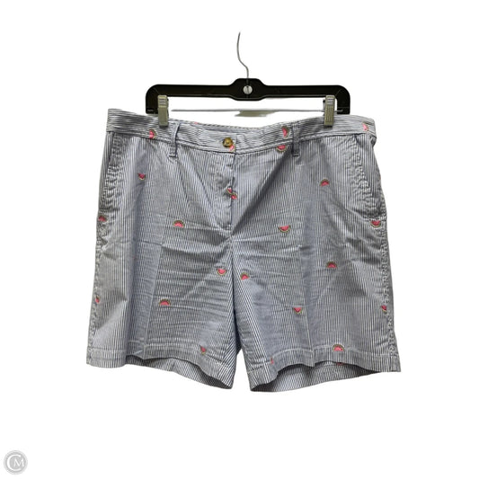 Shorts By Talbots In Striped Pattern, Size: 14