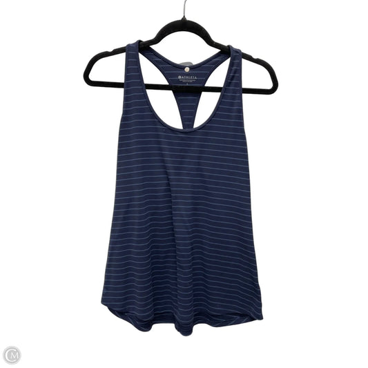 Tank Top By Athleta In Striped Pattern, Size: L