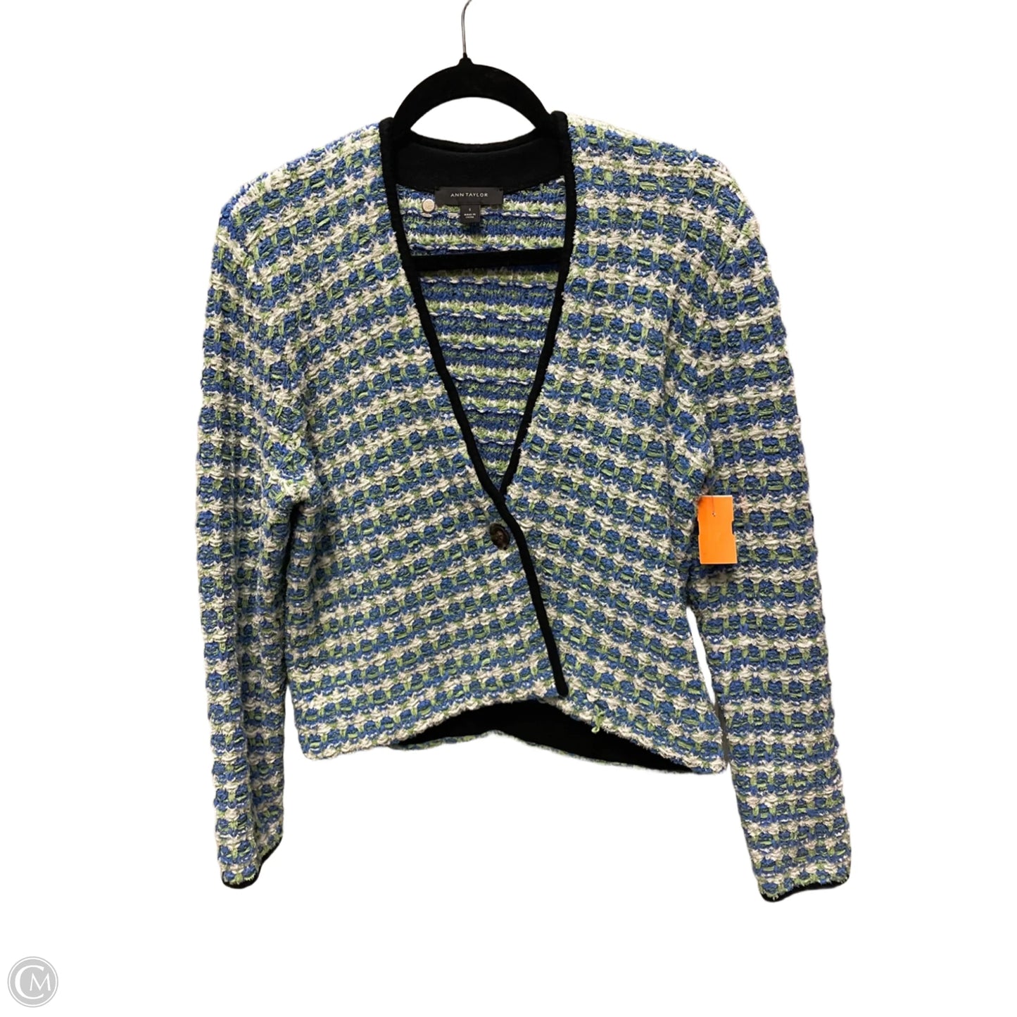 Jacket Other By Ann Taylor In Blue & Green, Size: S