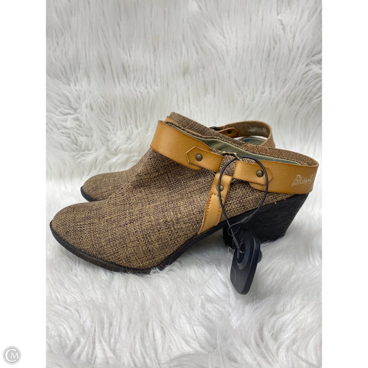 Shoes Heels Block By Blowfish In Tan, Size: 11