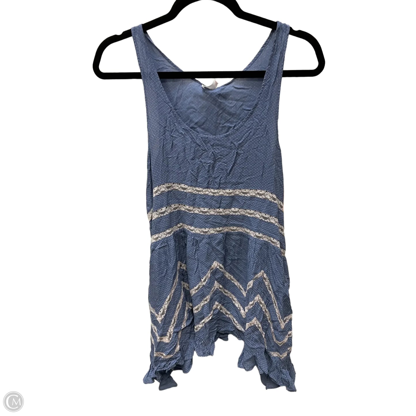 Top Sleeveless By Free People In Polkadot Pattern, Size: S