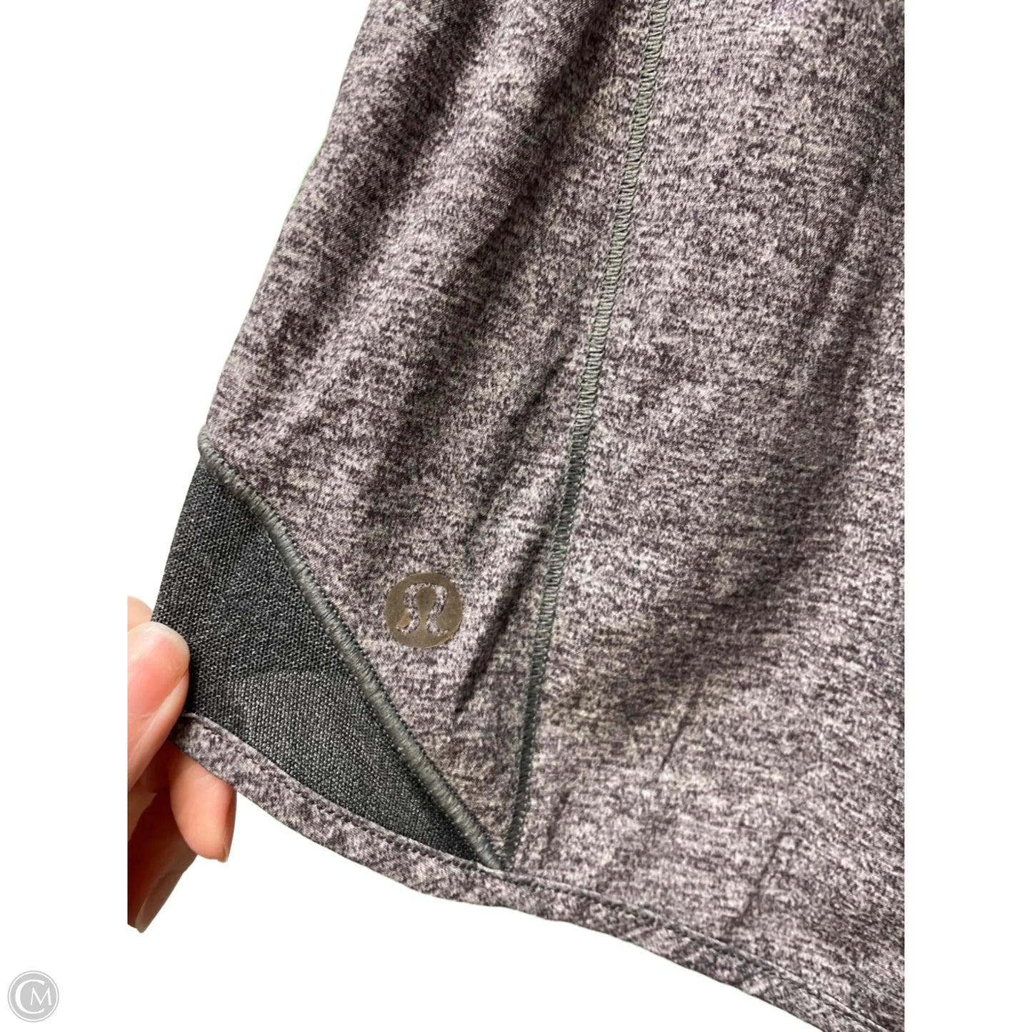 Athletic Shorts By Lululemon In Grey, Size: S