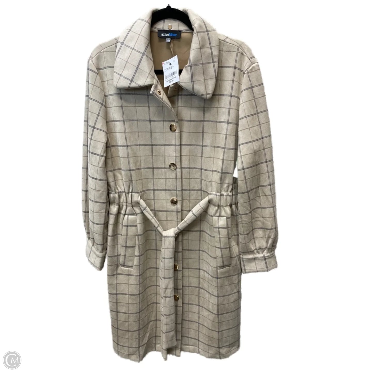 Coat Other By Cme In Plaid Pattern, Size: M