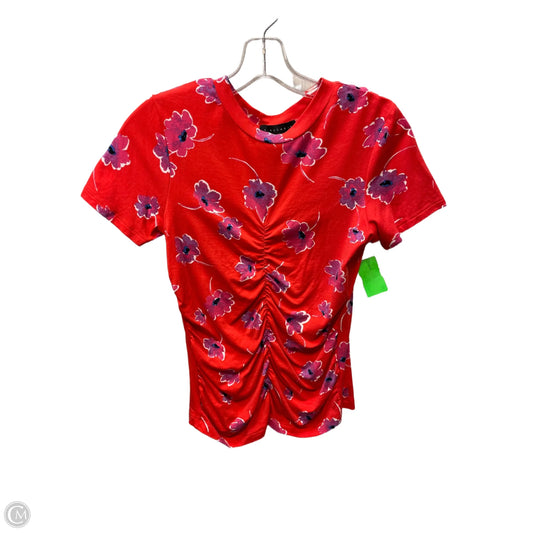 Top Short Sleeve By Sanctuary In Floral Print, Size: Xs