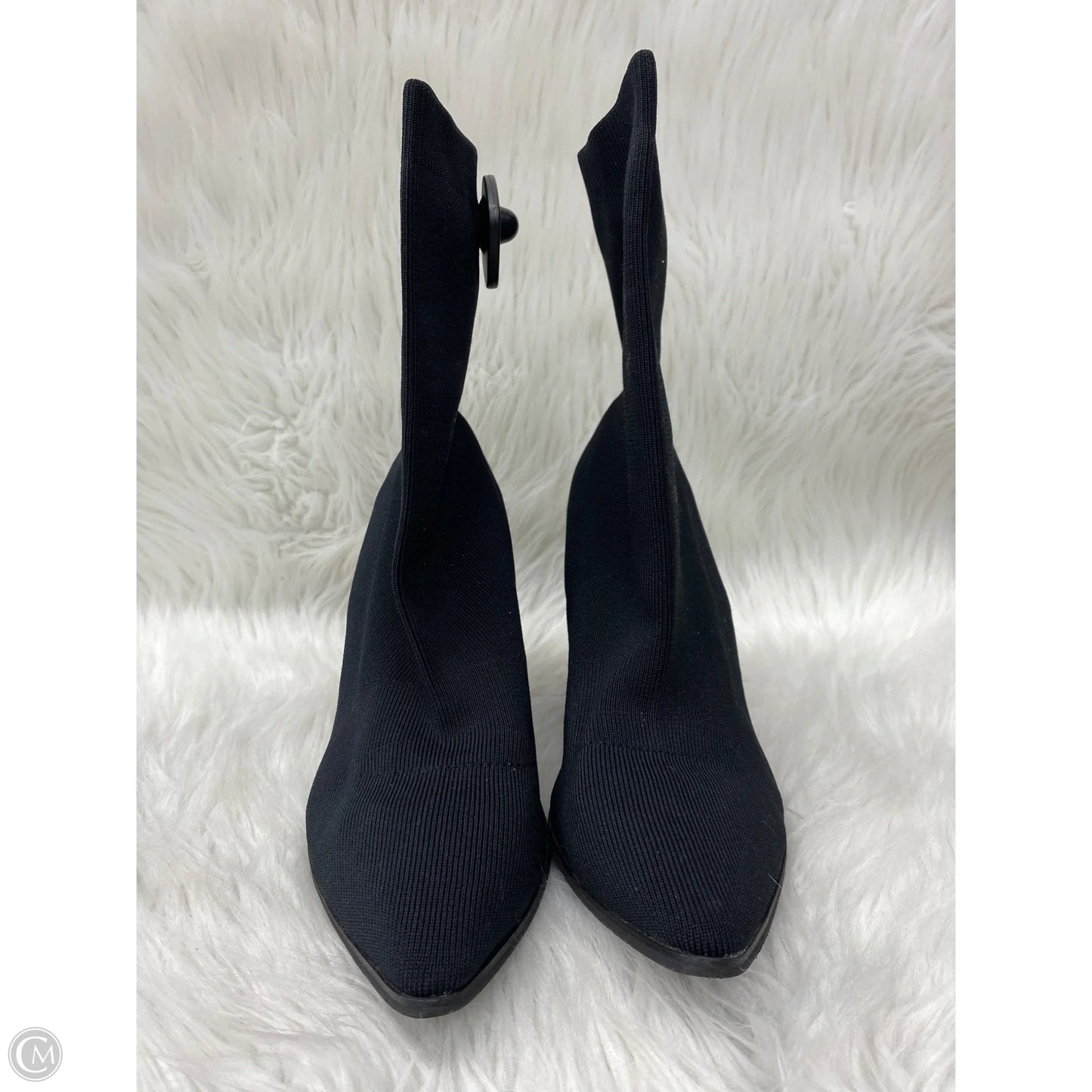Boots Ankle Heels By Shoedazzle In Black, Size: 11
