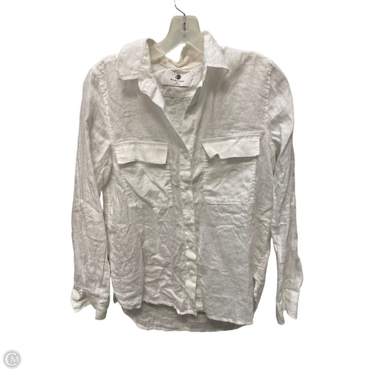 Top Long Sleeve By Babaton In White, Size: Xs