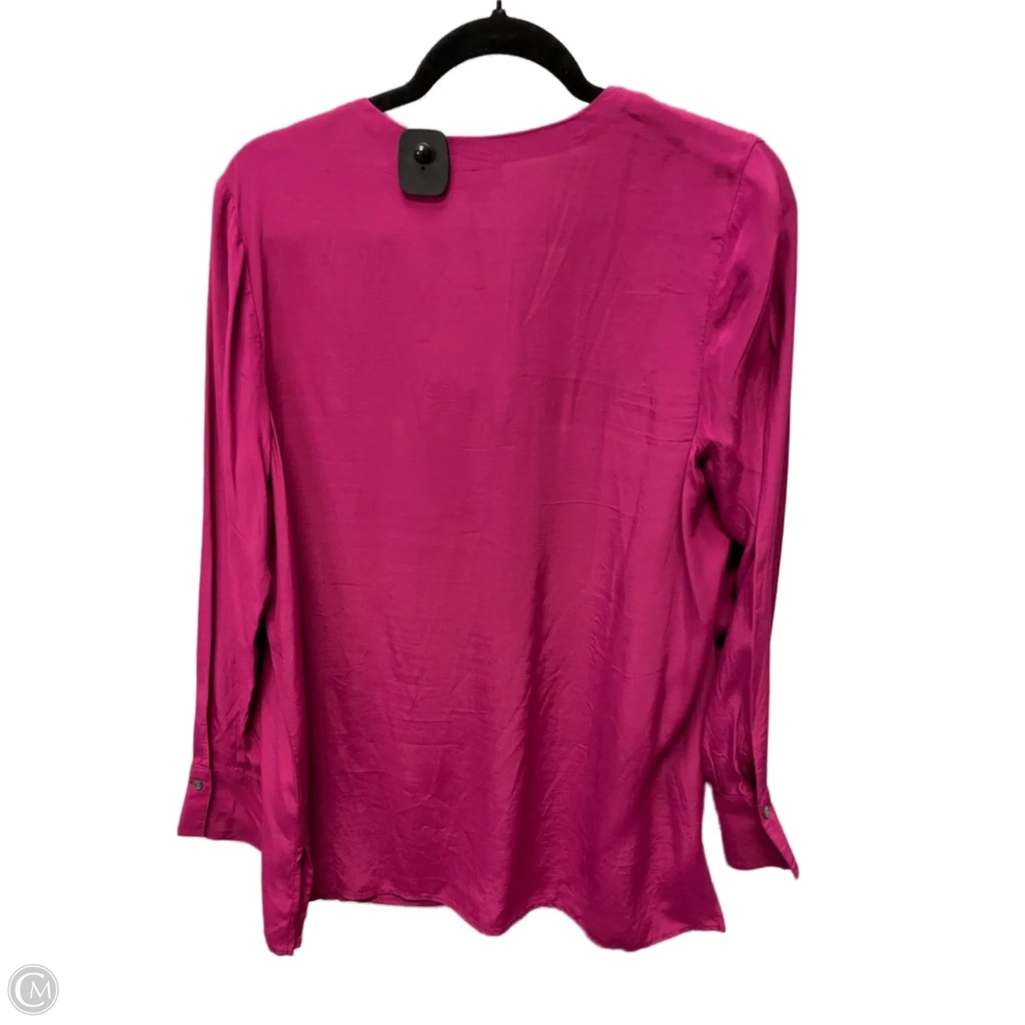 Blouse Long Sleeve By J. Jill In Pink, Size: M