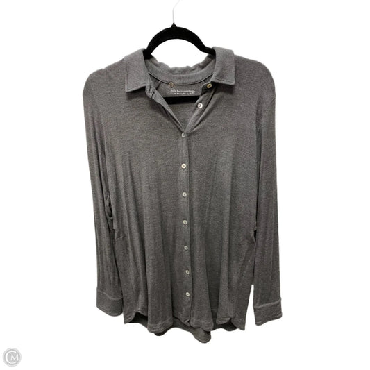 Top Long Sleeve By Soft Surroundings In Grey, Size: M