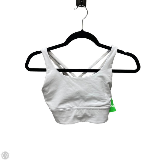Athletic Bra By Lululemon In White, Size: S