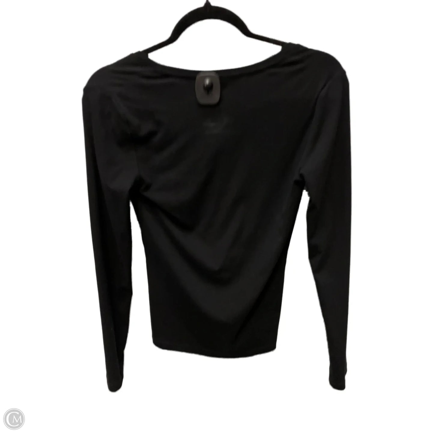 Top Long Sleeve By Banana Republic In Black, Size: Xs