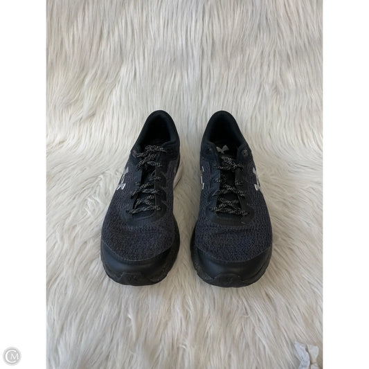 Shoes Athletic By Under Armour In Black & Grey, Size: 9