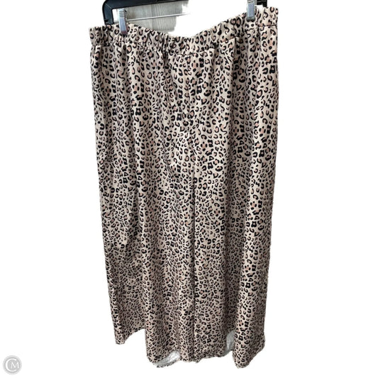 Pants Other By Clothes Mentor In Leopard Print, Size: 20