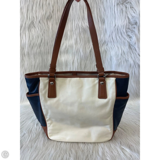 Handbag Designer By Coach, Size: Large